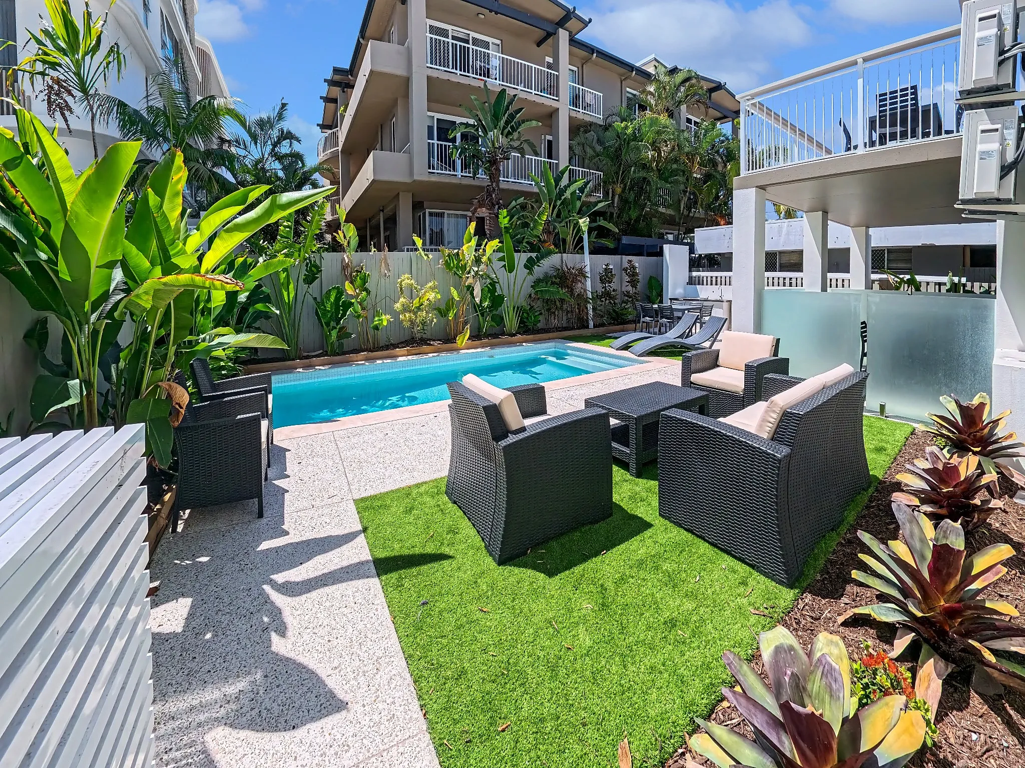 Mermaid Beach Unit 1 pool area