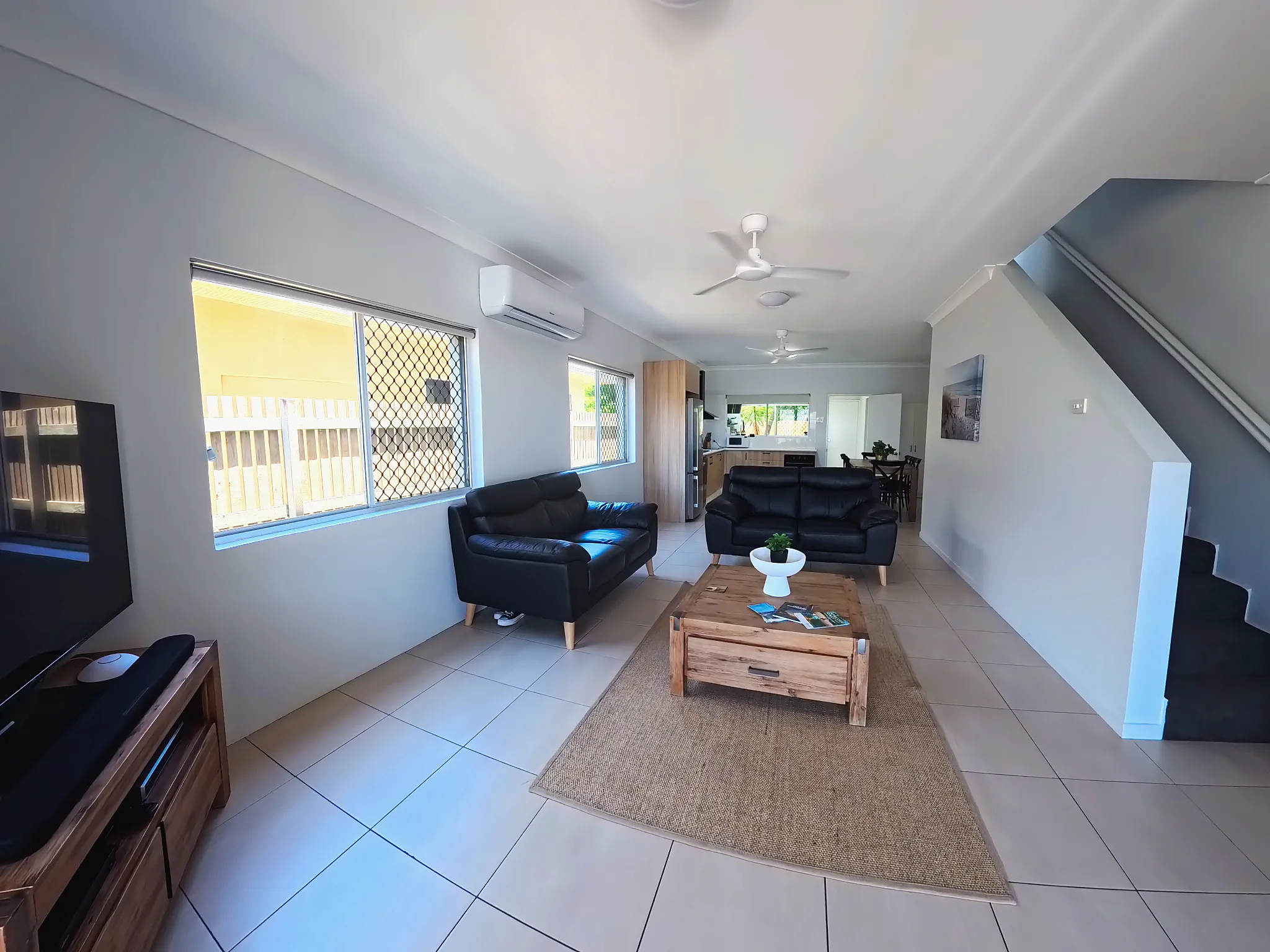 Yeppoon Unit 1 living room